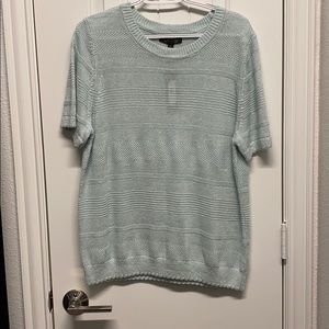 Banana Republic short sleeve knit sweater NWT